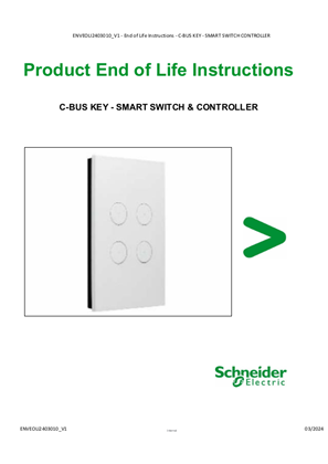 C-BUS KEY - SMART SWITCH & CONTROLLER