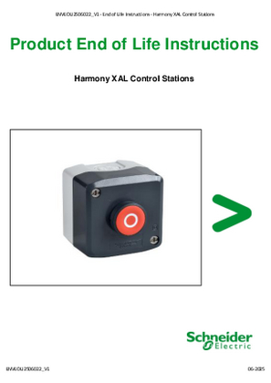 Harmony XAL Control Stations
