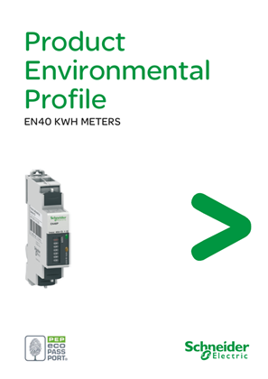 Acti 9 iEM2000, Environmental Disclosure, Product Environmental Profile