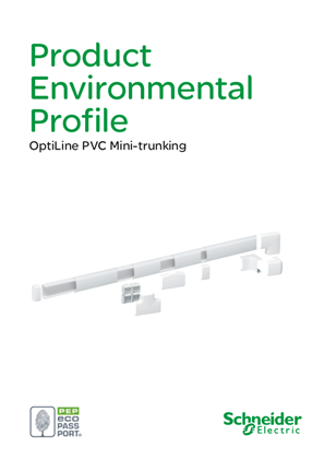 OptiLine - Mini PVC Mini-trunking - Product Environmental Profile