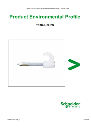 Thorsman - TC, nail clips - Product Environmental Profile