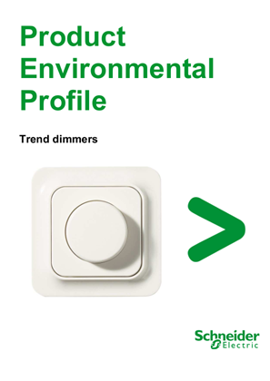 TREND dimmers - Product Environmental Profile