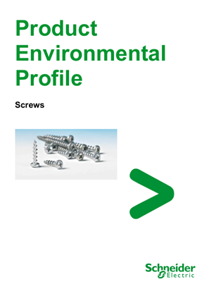 Screws - Product Environmental Profile