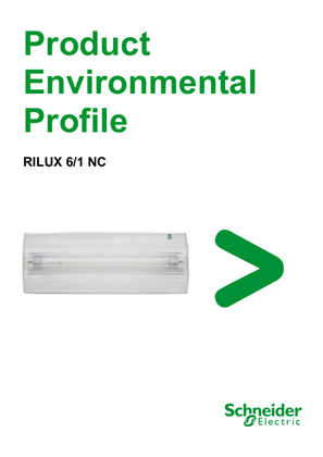 RILUX - 6/1 NC - Product Environmental Profile