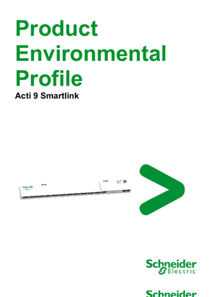 Acti 9 Smartlink - product environmental profile