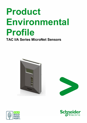 TAC I/A Series MicroNet Sensors