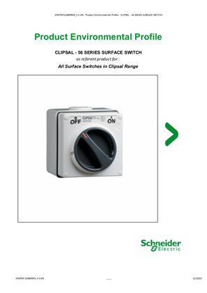 CLIPSAL - 56 SERIES SURFACE SWITCH