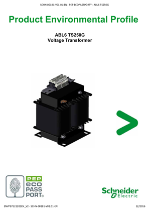 ABL6TS... Voltage transformer, Product Product Profile