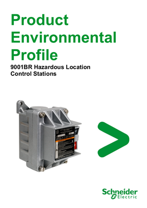 9001BR... Hazardous Location Control Stations, Product Environmental Profile