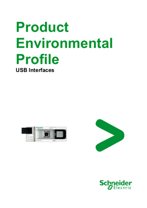 KNX - USB Interfaces - Product Environmental Profile