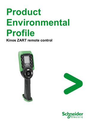 ZART... Remote control, Product Environmental Profile