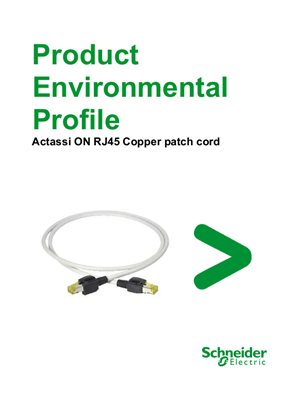 PEP- Actassi ON RJ45 Copper patch cord