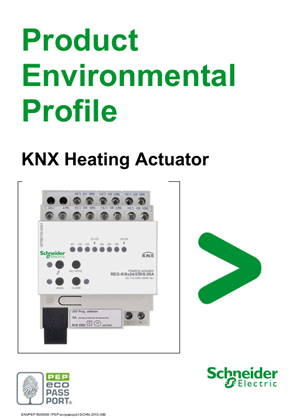KNX - Heating Actuator - Product Environmental Profile