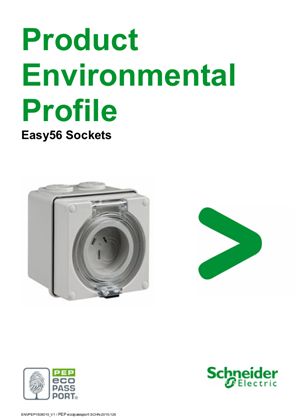 Easy56 Sockets - Product Environmental Profile