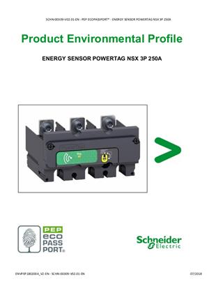 PEP - Energy sensor Powertag NSX 3P 250A max
