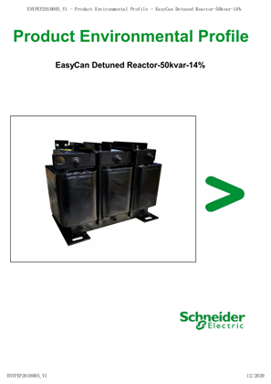 EasyCan Detuned Reactor-50kvar-14%%