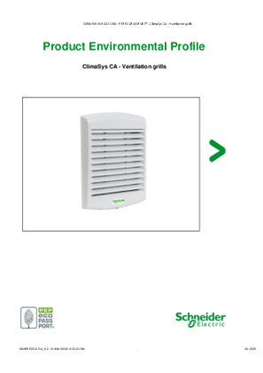 PEP-ClimaSys CA - Ventilation grills