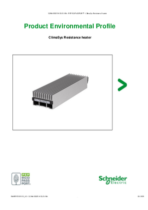 PEP-ClimaSys Resistance heater