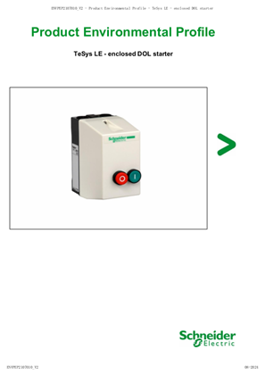 TeSys LE - enclosed DOL starter