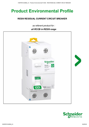 RESI9 RESIDUAL CURRENT CIRCUIT BREAKER