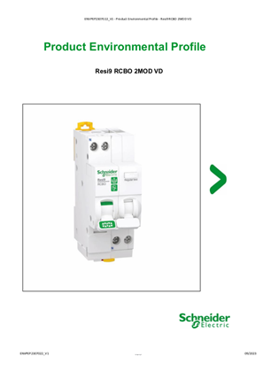 Resi9 RCBO 2MOD VD