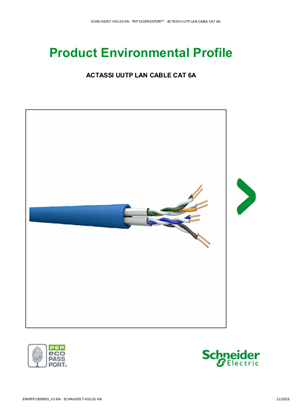 ACTASSI UUTP LAN CABLE CAT 6A