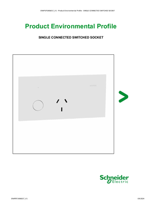 SINGLE CONNECTED SWITCHED SOCKET