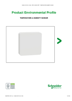 TEMPERATURE & HUMIDITY SENSOR