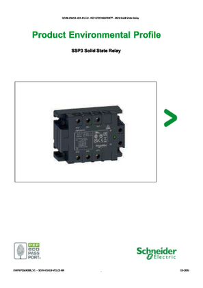 SSP3 Solid State Relay