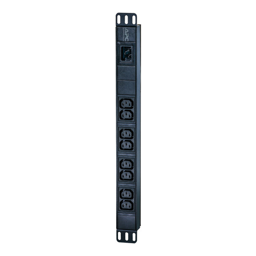 APC Easy Rack PDU, Basic, 1U, 1 Phase, 3.7kW, 230V, 16A, 8 x C13 outlets, IEC60320 C20 inlet