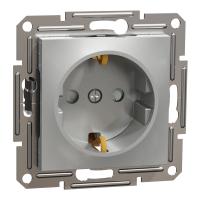  EPH2900261 EPH2900261 Asfora - utičnica sa uzemljenjem sa strane sa zaštitom, bez rama, aluminijum Tip proizvoda ili komponente	
Utičnica
Opis standarda utičnice	
Uzemljenje sa strane
Konfiguracija polova utičnice	
2P + E sa zaštitom
Prezentacija uređaja	
Mehanizam sa montažnim ramom
Dodatne informacije	
Zaštita
Nijansa boje	
Aluminijum
Tip pakovanja	
Pakovanje u kesicama
Dopunske informacije
Broj utičnica	
1
Montaža uređaja	
Ugradno
Opseg snage	
3680 W
Nazivna struja	
16 A at 250 V AC
Povezivanje - priključci	
Vijčani priključci 