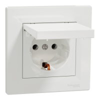  EPH3100121 EPH3100121 Asfora - jednostruka utičnica sa uzemljenjem sa strane - 16A poklopac bela Schneider Electric Asfora utičnica EPH3100121 u beloj boji je kompletan proizvod sa 1 utičnicom. Konfiguracija utičnice je 2P + E sa uzemljenjem sa strane. Dizajnirana sa poklopcem, ova utičnica je napravljena za Vašu zaštitu, a posebno Vaše dece. Nazivna struja je 16A, a snaga 3680W. Pričvršćenje zavrtnjima ili kukicama. Å irina je 83 mm u, visina 83 mm, i dubina 47 mm, a izbočeni deo je 15 mm. Podržana je ugradnja tako da se njegova kutija može uvući ispod površine zida. Površina uređaja je sjajna, pružajući elegantan i vrhunski osećaj u sobi. Dostiže IP20 stepen zaštite. Povezuje se priključcima na podizanje. Utičnica je napravljena od ABS-a (akrilonitril-butadien-stiren), ABS + PC, što je čini izrazito otpornijom. Sa bakarnim materijalom za provodnike, ova utičnica je prilično otporna. Standard IEC 60884-1 je takođe zadovoljen. Poseduje TSE, VDE standarde. Ova utičnica je takođe sertifikovana kao zeleni Premium proizvod. Ne sadrži živu, pošto st 