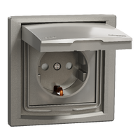  EPH3100369 EPH3100369 Jednostruka utičnica sa uzemljenjem sa strane i zaštitom, IP44, bronza Tip proizvoda ili komponente	
Utičnica
Opis standarda utičnice	
Uzemljenje sa strane
Konfiguracija polova utičnice	
2P + E sa zaštitom
Prezentacija uređaja	
Kompletan proizvod
Dodatne informacije	
Poklopac i zaštita
Nijansa boje	
Bronzana
Tip pakovanja	
Pakovanje u kesicama
Dopunske informacije
Broj utičnica	
1
Montaža uređaja	
Ugradno
Opseg snage	
3680 W
Nazivna struja	
16 A pri 250 V AC 