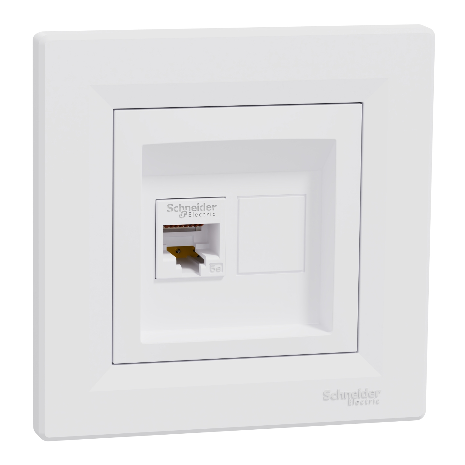 Asfora - komunikaciona utičnica - RJ45 kat. 5e UTP bela