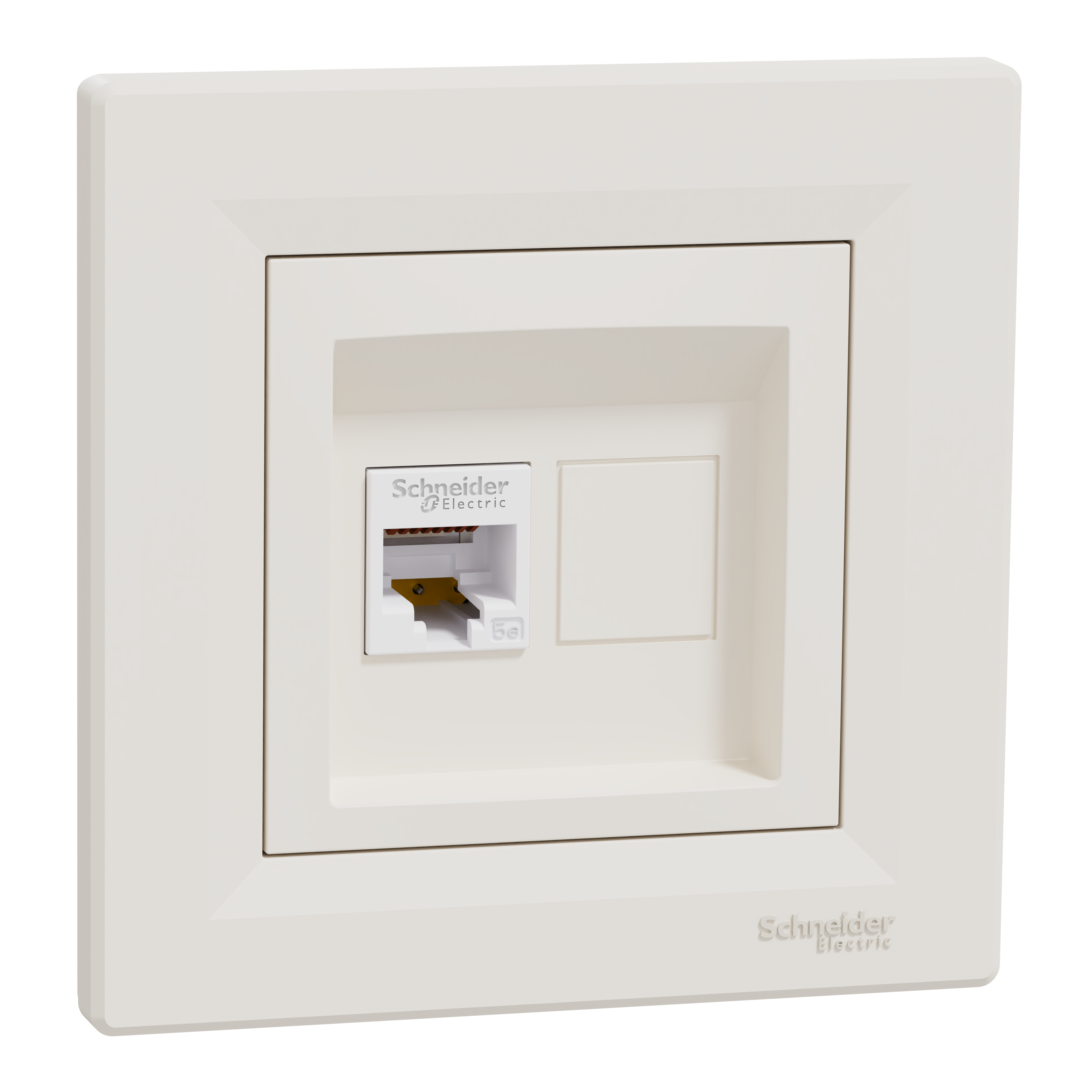 Asfora Priza De Date Rj45 Cat.5E Utp Crem Schneider EPH4300123 