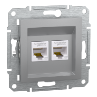  EPH4400161 EPH4400161 Asfora dupla komunikaciona utičnica kat. 5e UTP, bez rama, aluminijum Tip proizvoda ili komponente	
Komunikacione utičnice
Primena uređaja	
Komunikacija
Prezentacija uređaja	
Mehanizam sa montažnim ramom
Tip oklopa kabla	
UTP
Tip komunikacione utičnice	
RJ45
Nijansa boje	
Aluminium
Tip pakovanja	
Pakovanje u kesicama
Dopunske informacije
Montaža uređaja	
Ugradno
Broj utičnica	
2
Komunikaciona kategorija mreže	
5e
Povezivanje - priključci	
IDC
Broj kablova	
2 kabl(ovi)
Krutost kabla	
Kruti
Materijal	
ABS (acrylonitrile butadiene-styrene): central plate
Završna obrada	
Ofarban 