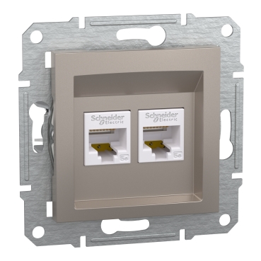  EPH4400169 EPH4400169 ASFORA-2XRJ45 KAT.5E UTP BRONZA  