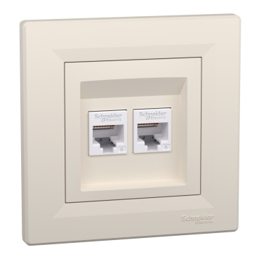  EPH4800123 EPH4800123 ASFORA-2XRJ45 KAT.6 UTP KREM  