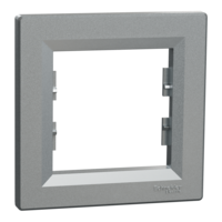 EPH5800161 EPH5800161 Asfora - ram za 1 element, aluminijum Tip proizvoda ili komponente	
Dekorativni ram
Nijansa boje	
Aluminijum
Tip pakovanja	
Pakovanje u kesicama
Dopunske informacije
Broj grupa	
1 gang
Materijal	
ABS (acrylonitrile butadiene-styrene): cover frame
Završna obrada	
Sjajno 