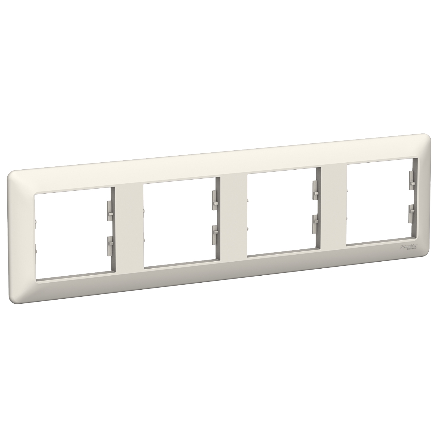 EPH5805423 Cover frame, Asfora EM, 4 gang, horizontal, cream