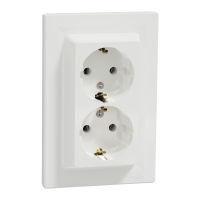  EPH9900121 EPH9900121 Asfora - dvostruka utičnica sa uzemljenjem sa strane - 16A bela Schneider Electric Asfora utičnica EPH9900121 u beloj boji je kompletan proizvod sa 2 utičnice. Konfiguracija utičnice je 2 x 2P + E sa uzemljenjem sa strane. Nazivna struja je 16A, sa snagom od 3680W. Pričvršćivanje se obavlja kukicama. 83 mm, 123 mm, 46 mm su dimenzije uređaja, a izbočeni deo je 23 mm. Podržana je ugradnja tako da se njegova kutija može uvući ispod površine zida. Površina uređaja je sjajna, pružajući elegantan i vrhunski osećaj u sobi. Stepen zaštite utičnice je IP20. Povezivanje utičnice se vrši priključcima na podizanje. Izrađena je od ABS-a (akrilonitril-butadien-stiren), ASA + PC materijala i vrlo je pouzdana i otporna. Materijal provodnika je bakar što ga čini pouzdanijim. Å taviše, dobro je zadovoljila standard IEC 60884-1. Poseduje UKR, VDE standarde. Ova utičnica je takođe sertifikovana kao zeleni Premium proizvod. Ne sadrži živu i ne sadrži teške metale, ekološki je prihvatljiva. Pored toga, ova utičnica je posebno dizajn 