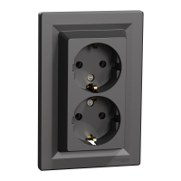  EPH9900171 EPH9900171 ASFORA DVOSTRUKA UTICNICA 16A ANTRACIT  