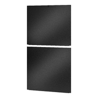 Easy Rack Side Panel 48U/1200mm Deep Split Side Panels Black Qty 2