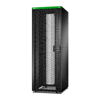 Záložní zdroj, Easy Rack, APC, 48U, černá, se střechou, předinstalovaná kolečka, boční panely, 2258 x 800 x 1000 mm