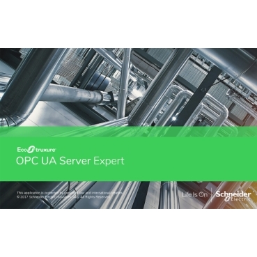 EcoStruxure OPC UA Server Expert, vállalati licensz (100 felhasználó) OFSUASCZZEPMZZ