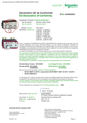 EU Declaration TeSys D_LC3D09-32&LC3D80&LC3D115-150