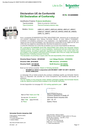 EU Declaration TeSys F_LR9F5_LR9D