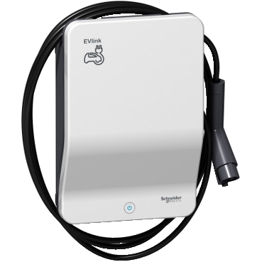 EVlink Smart Wallbox - Attached cable T1 - 7kW - RFID