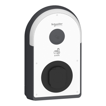 EVlink Pro AC/AC Metal, ChargingStation, 22kW, 32A, 3P+N, T2S Socket Outlet, RDC-DD 6mA, MNx Aux.