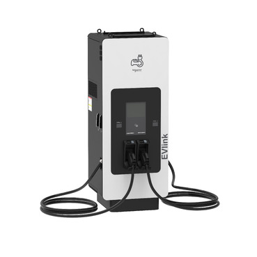 EVlink Pro DC From 120kW, Fast Charging Station, 120kW, CCS2 + CCS2 Connectors, 7.5m Cable Without Cable Management System